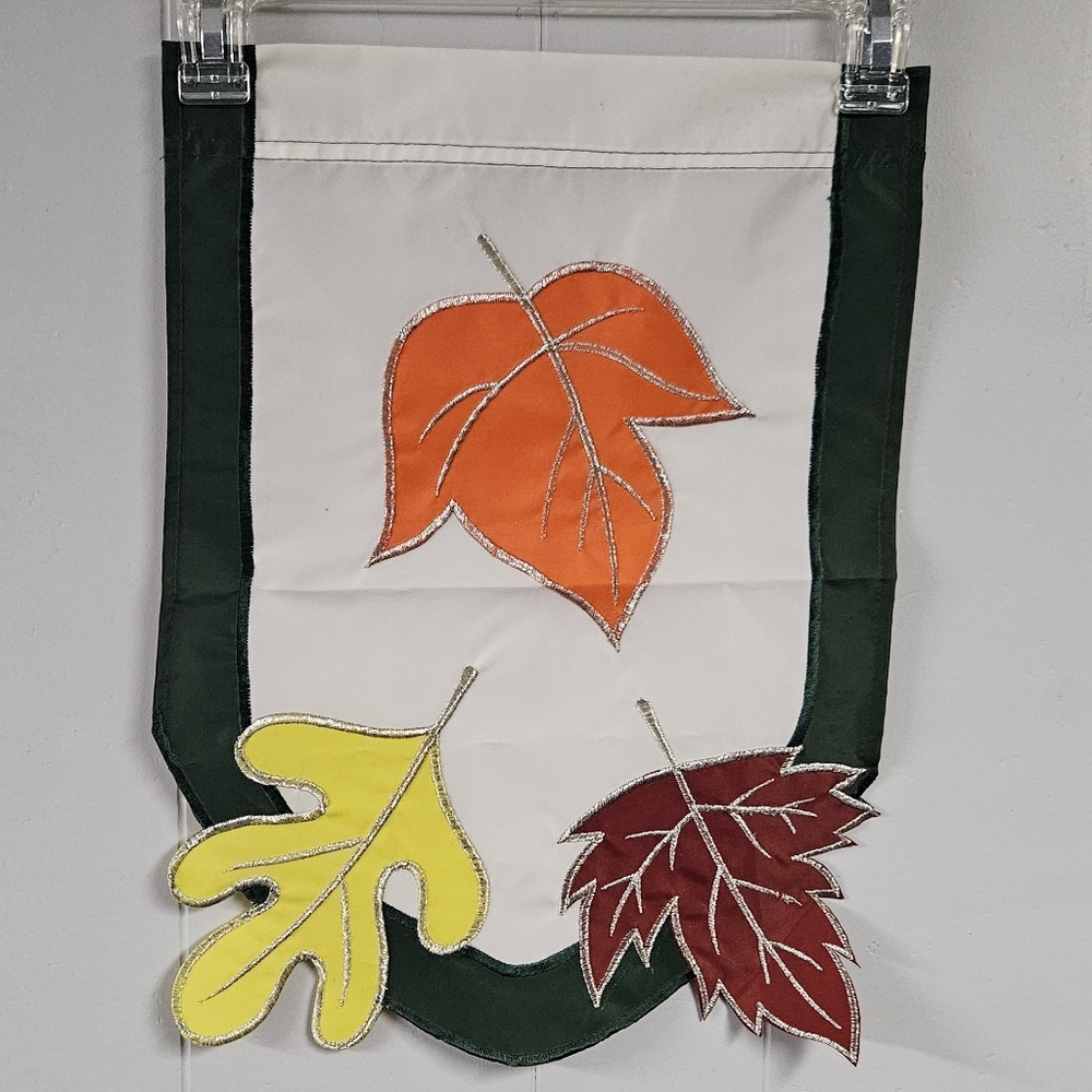 Fall Leaves Garden Flag